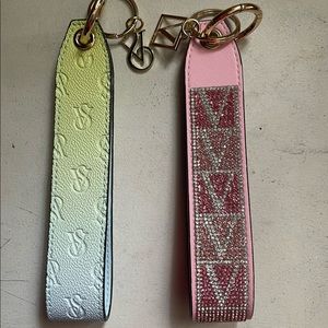 Victoria Secret Green Ombré Keychain